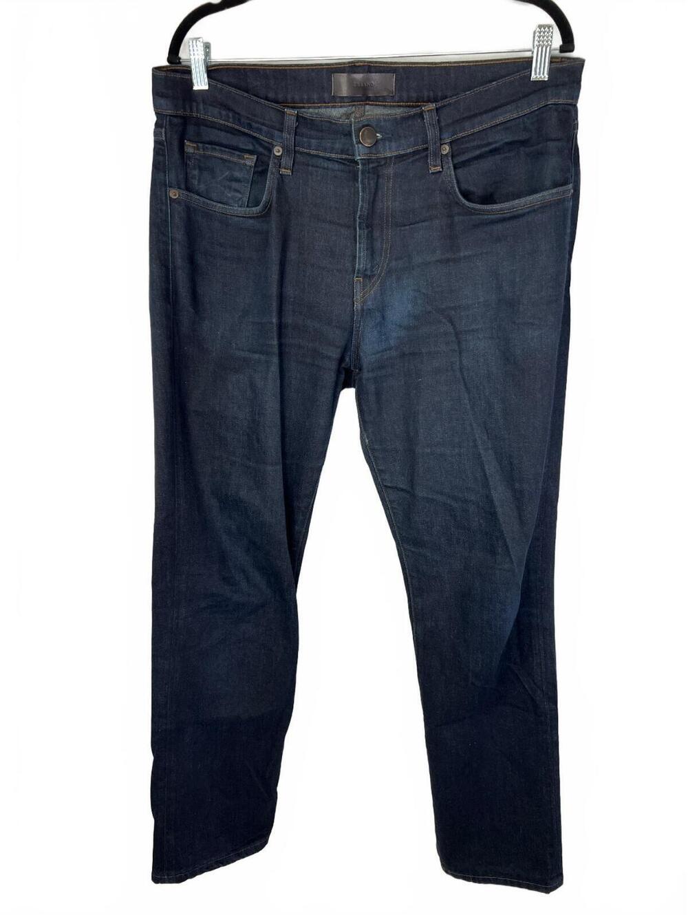 J Brand Tyler Dark Indigo Stretch Denim Jeans Size 36